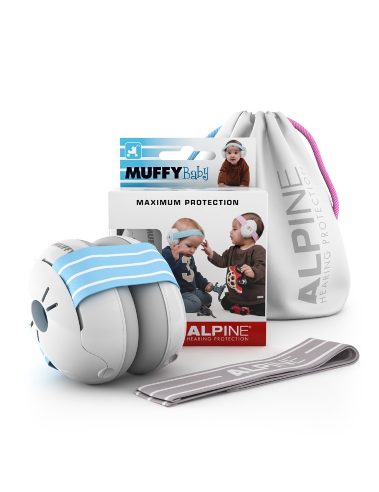 Casque Antibruit Bebe Alpine Muffy - Bleu
