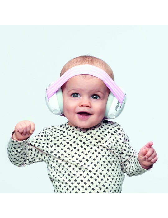 Casque Antibruit Bebe Alpine Muffy - Rose